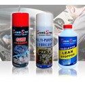 Kit 3 productos SCHU-STER para mantenimiento de combustible y piezas de radiador