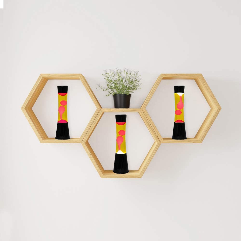 XL1759 Lámpara Lava 40cm base negra con diseño...