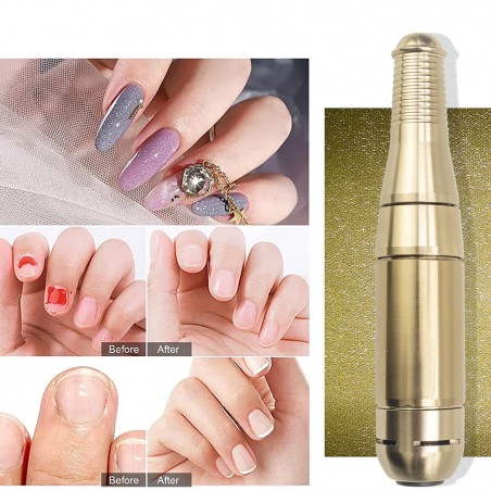 Maletín con fresa profesional 26000 revoluciones y kit con 12 brocas de repuesto