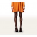 Medias para mujer en color negro y lunares mod. PANTHYHOSE
