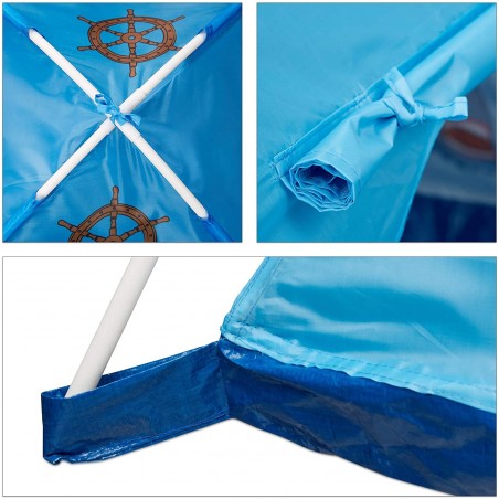 Tienda de Piratas carpa de juego CIGIOKI line 112x112x94 cm para niños