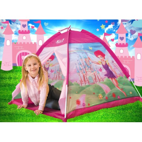 Tienda de campaña de hadas princesa 112x112x79 cm castillo para niñas Cigioki