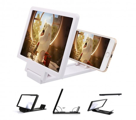 Marco con lupa para agrandar la pantalla del teléfono móvil - Monitor 7,5"/ x3 ZOOM