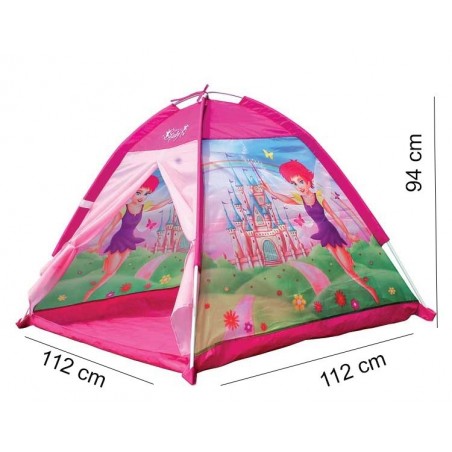 Tienda de campaña de hadas princesa 112x112x79 cm castillo para niñas Cigioki