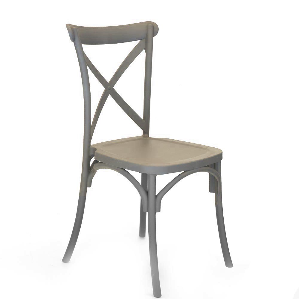 Juego de 4 sillas Country en polipropileno...