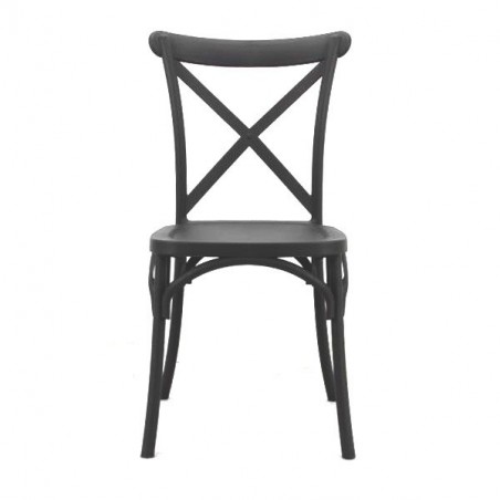 Juego de 4 sillas Country en polipropileno reforzado con fibra de vidrio