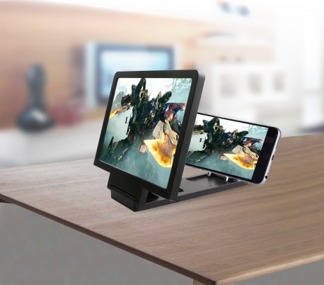 Marco con lupa para agrandar la pantalla del teléfono móvil - Monitor 7,5"/ x3 ZOOM