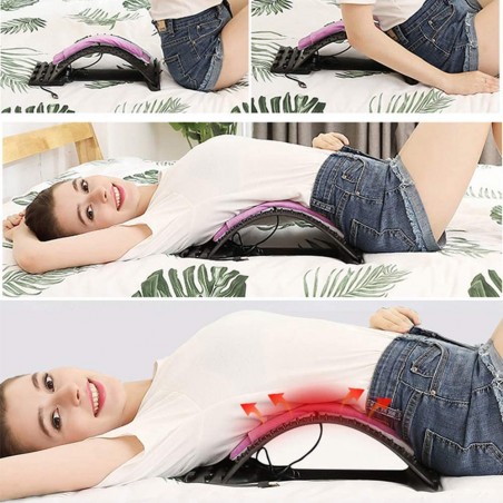 Soporte para masajear la espalda Waist Stretch Soporte lumbar ajustable
