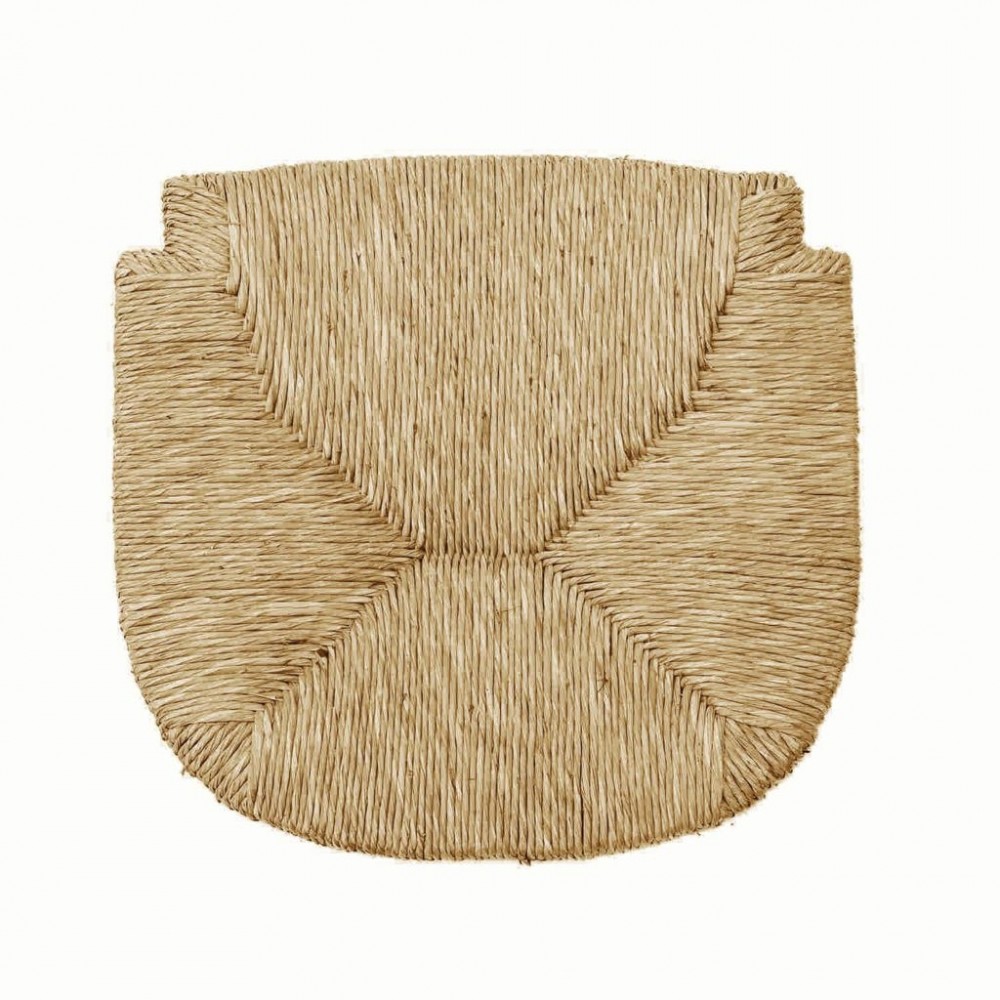 C2000 Asiento de repuesto inferior de paja natural para silla Marocca 35x41cm