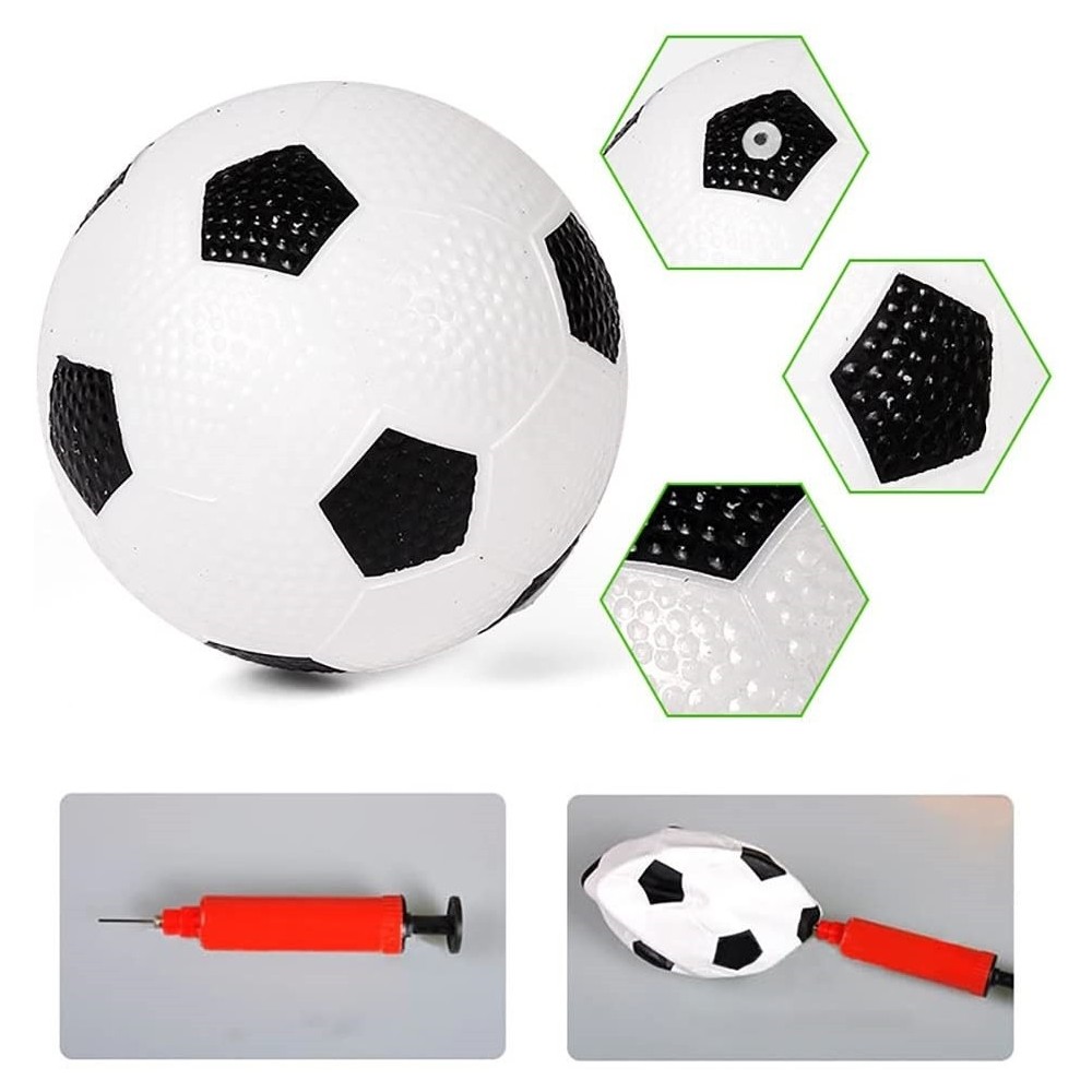 122048 Conjunto con conos, portería, pelota y...