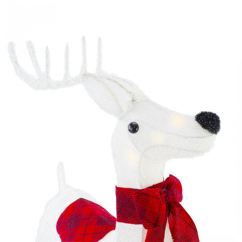 401002 Reno navideño con luces y movimiento...