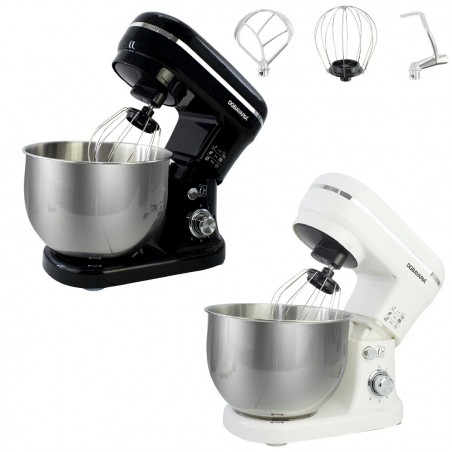 Batidora Planetaria DGBAVARIA 5L accesorios acero inoxidable 6 velocidades 1200W