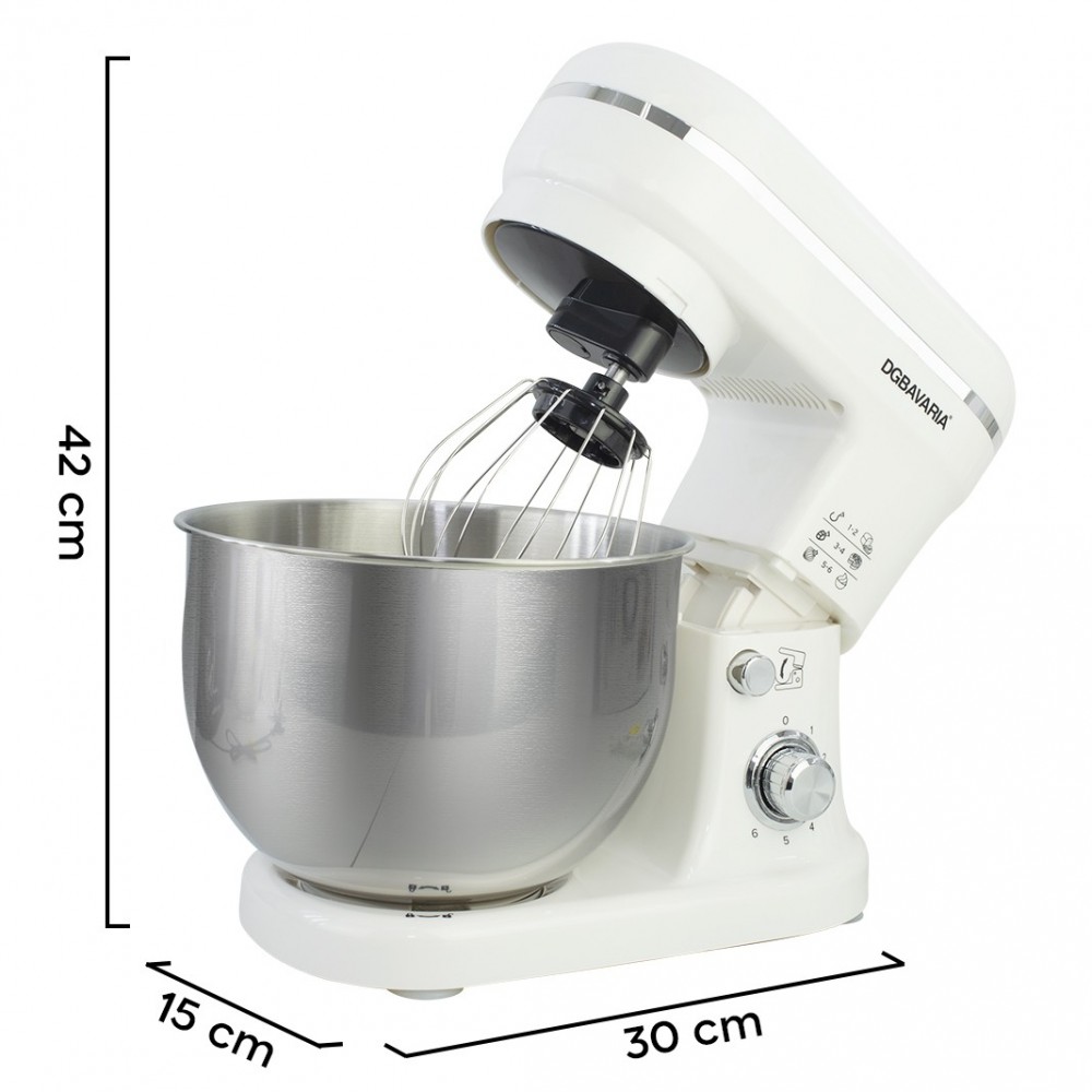 Batidora Planetaria DGBAVARIA 5L accesorios...