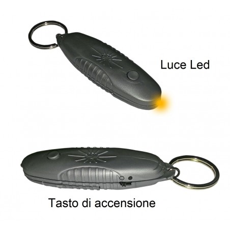 Llavero antimosquitos sistema ultrasonido y luz LED - 86627 mws1793