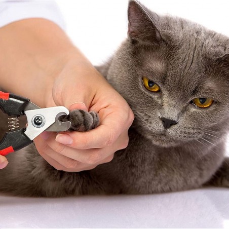 Cortaúñas de acero para animales sirve para los perros y gatos
