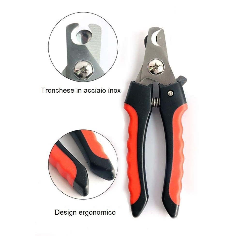 Cortaúñas de acero para animales sirve para los...