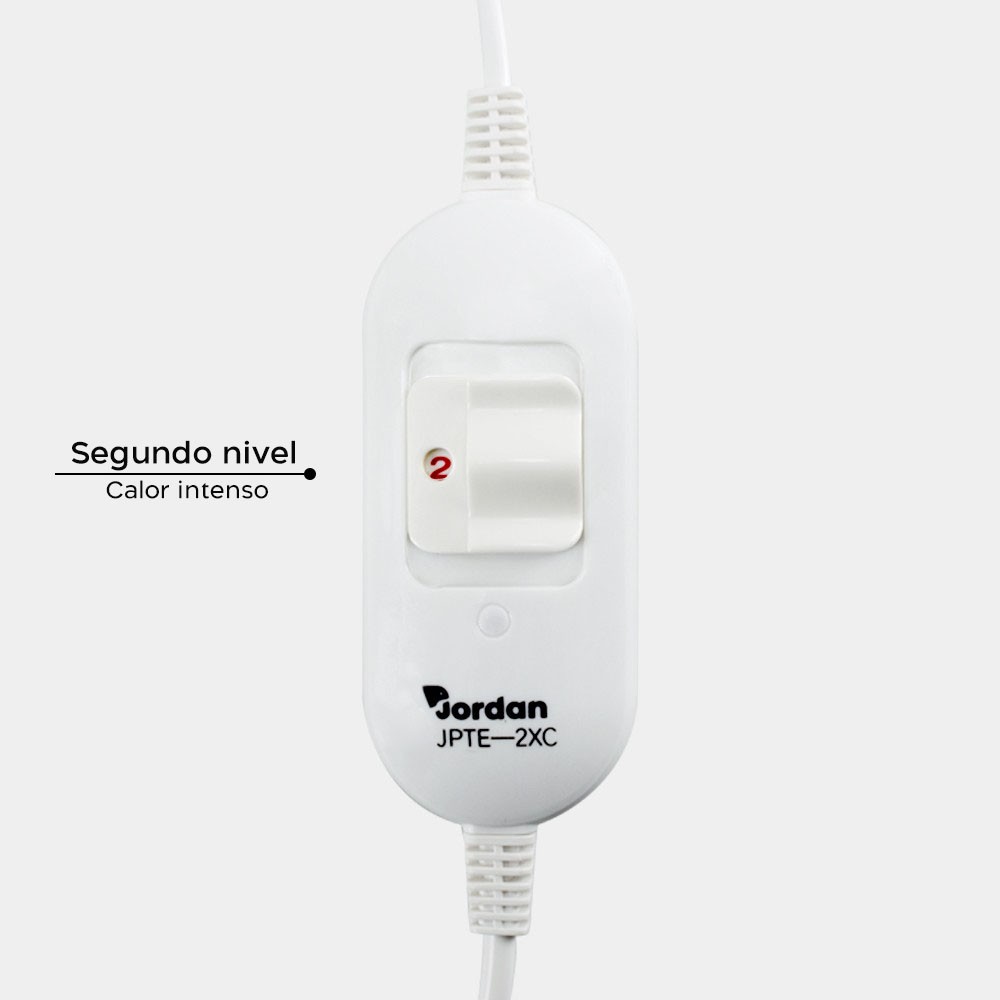 Manta eléctrica matrimonial modelo Jordan con 2...