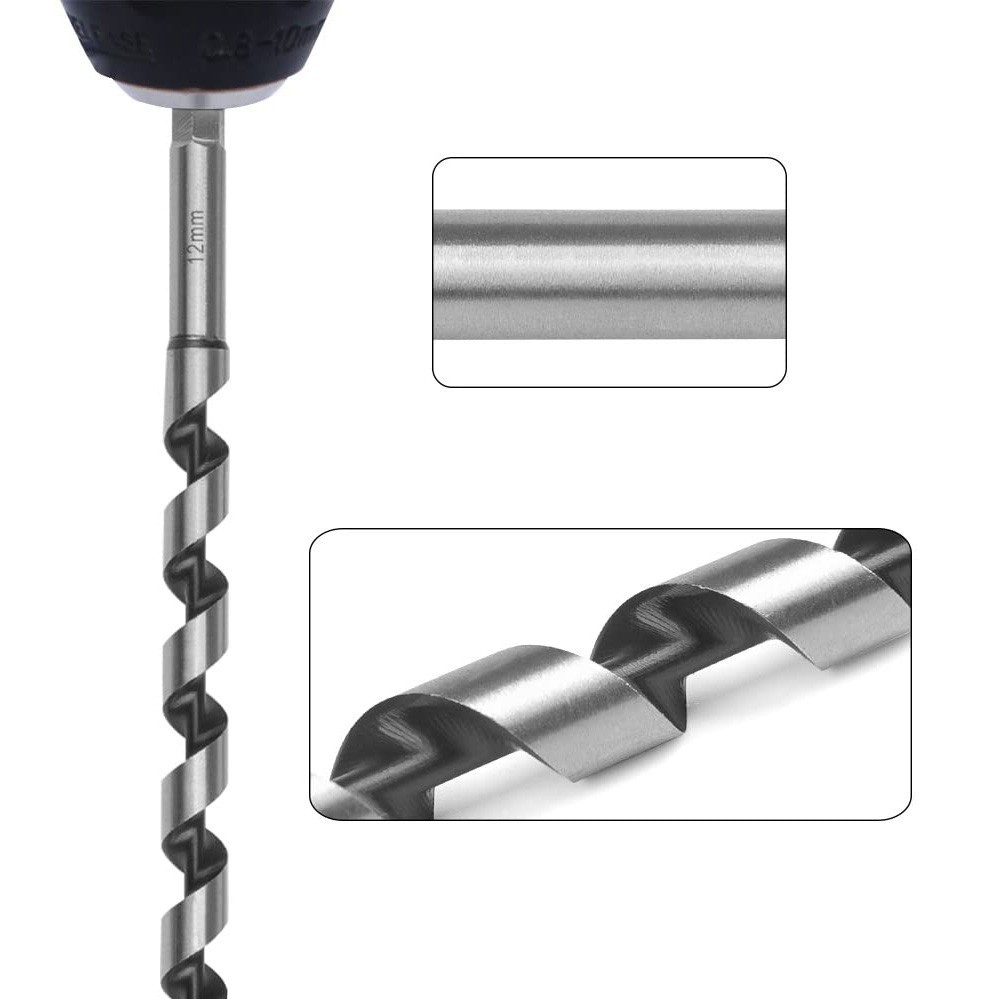 Brocas para madera 6 piezas Vaso hexagonal de 6...