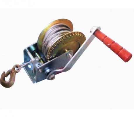 Cabestrante manual 1000 libras cable de acero 10 m