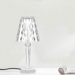 565621 Lámpara de mesa de cristal con luces LED... 2