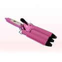 Ondulador de pelo con recubrimiento de cerámica (40 W) color rosa - TRIFERRO