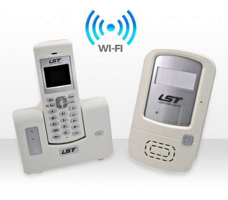 Telefonillo doble con sistema WI-FI y abre-puertas y función de teléfono TELEBELL LST-DB618