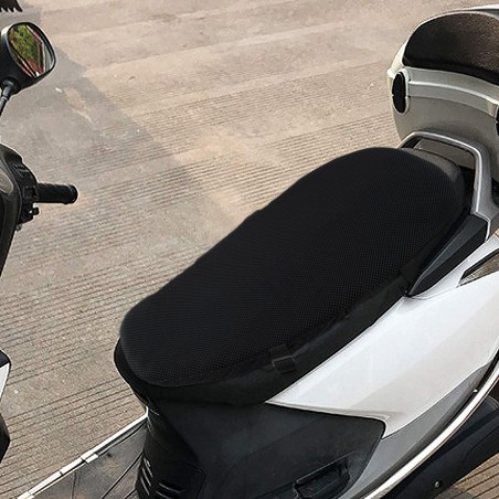 Almohada ergonómica de gel antiescaras para scooters y motos asiento prolongado