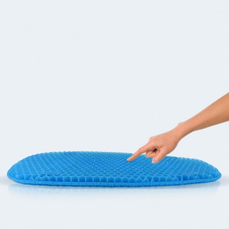 Almohada ergonómica de gel antiescaras para scooters y motos asiento prolongado