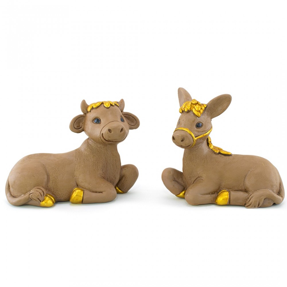 248122 Belén para pesebre 7 pzs Figuras con 9...