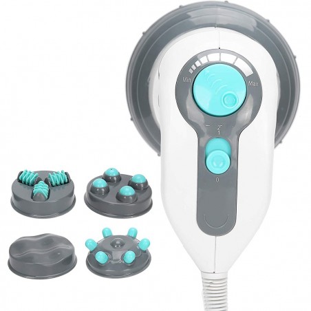 Masajeador body innovation con accesorios contra la celulitis