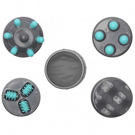 Masajeador body innovation con accesorios contra la celulitis
