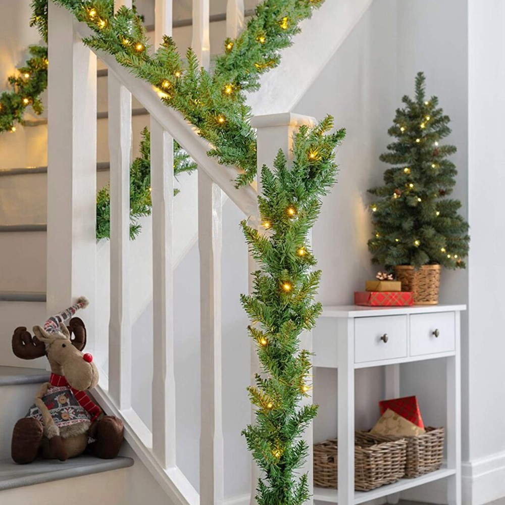 434969 Guirnalda de Navidad 3mt Rama de Árbol...