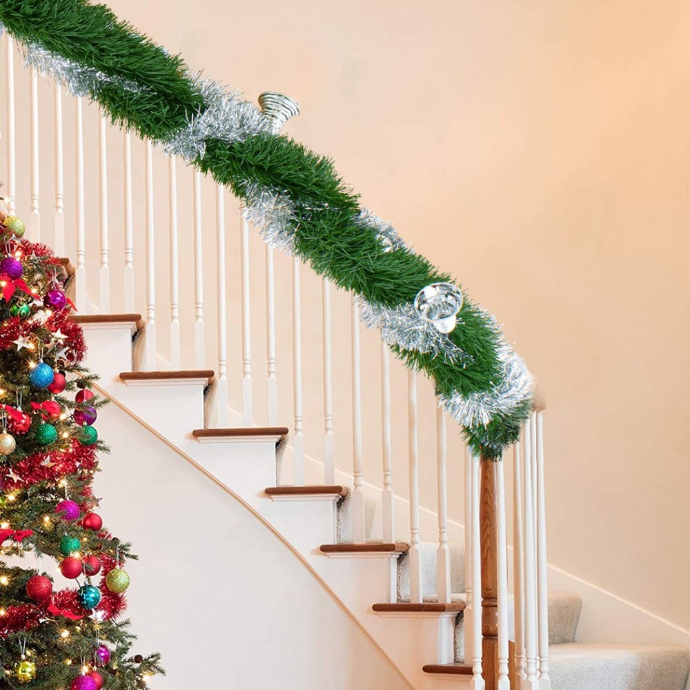 778797 Guirnalda trenzada de Navidad 260cm con...