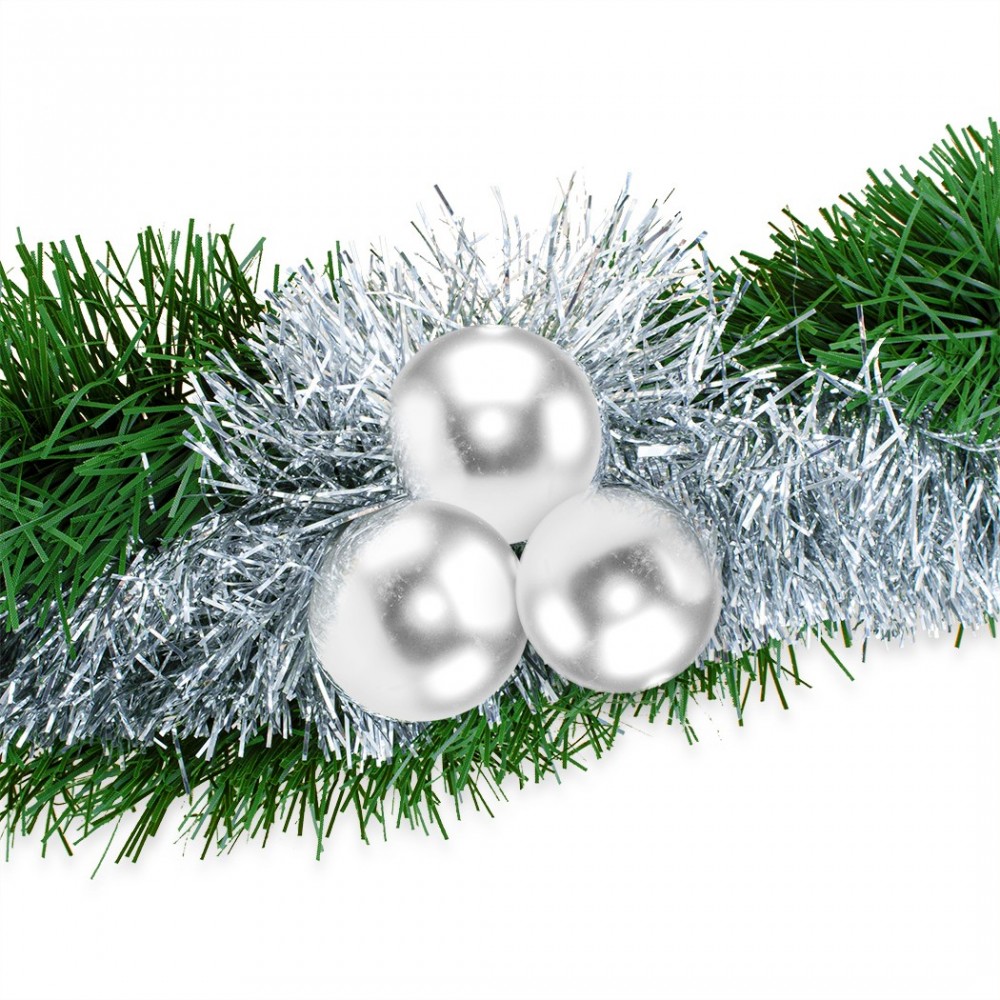 778797 Guirnalda trenzada de Navidad 260cm con...