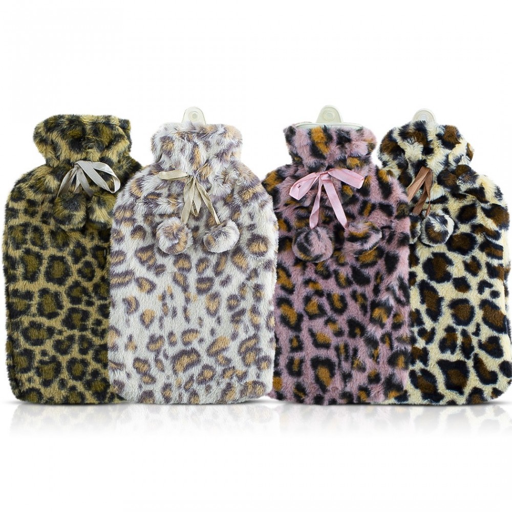 567912 Bolsa de agua caliente 2Lt Animal Fleece Coated Calienta y Relaja