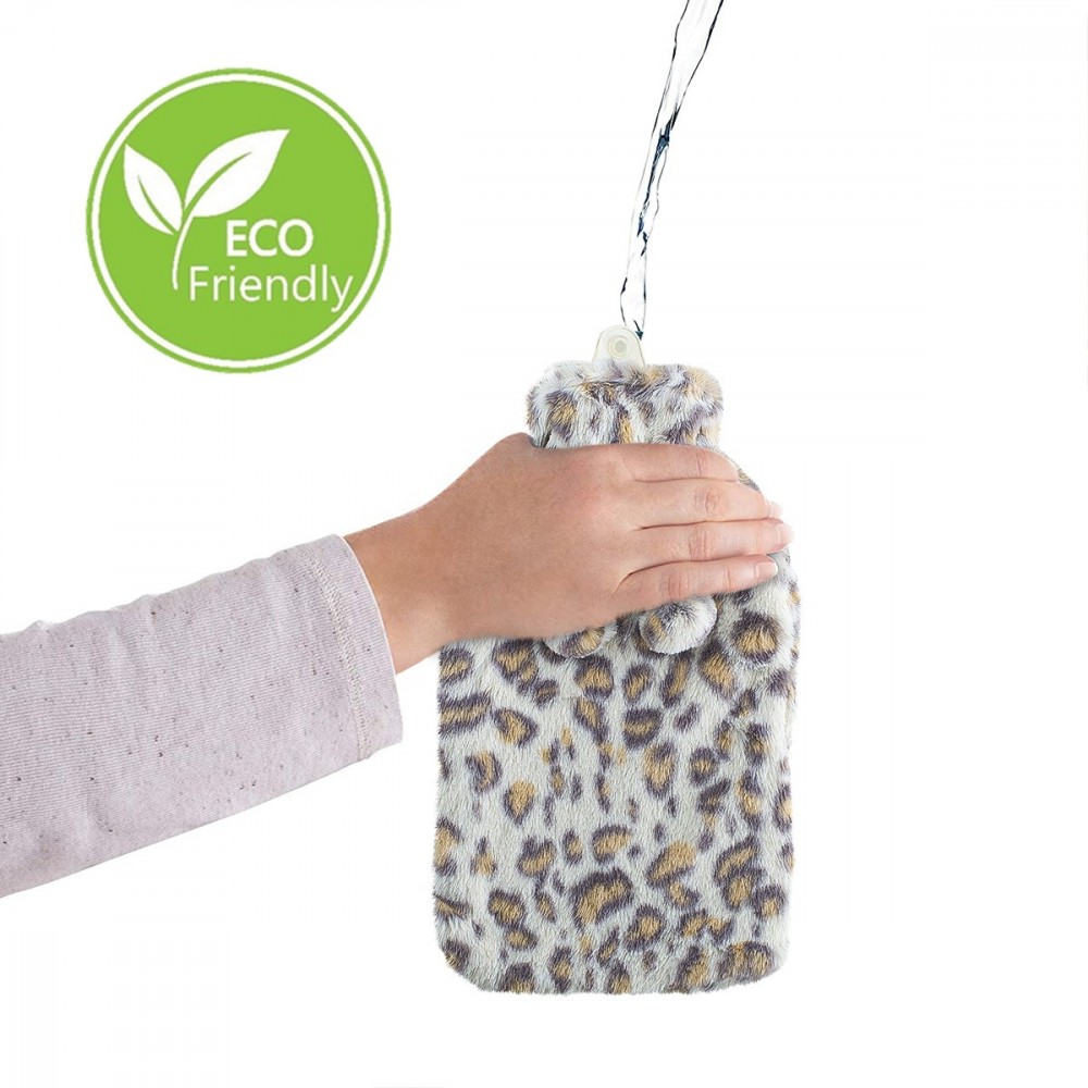 567912 Bolsa de agua caliente 2Lt Animal Fleece...