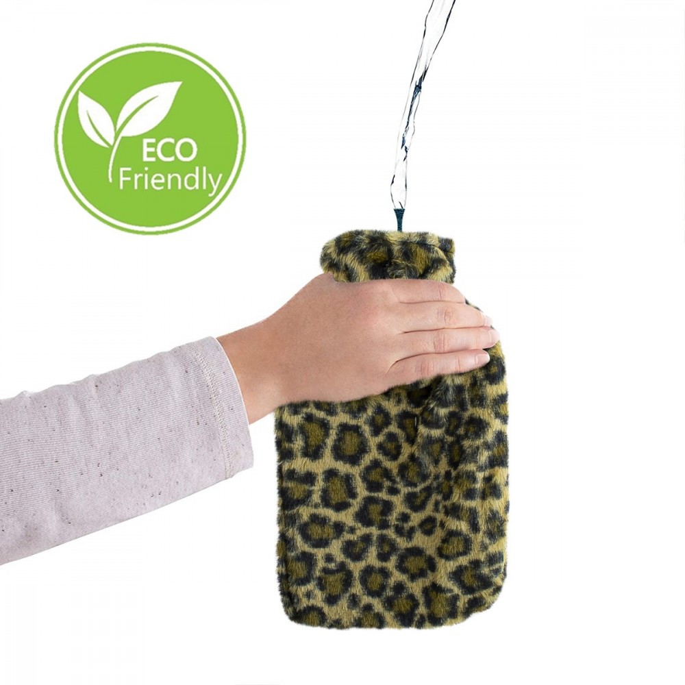 567912 Bolsa de agua caliente 2Lt Animal Fleece...