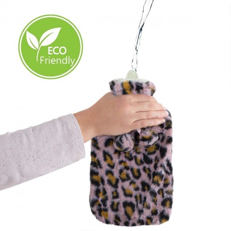 567912 Bolsa de agua caliente 2Lt Animal Fleece Coated Calienta y Relaja