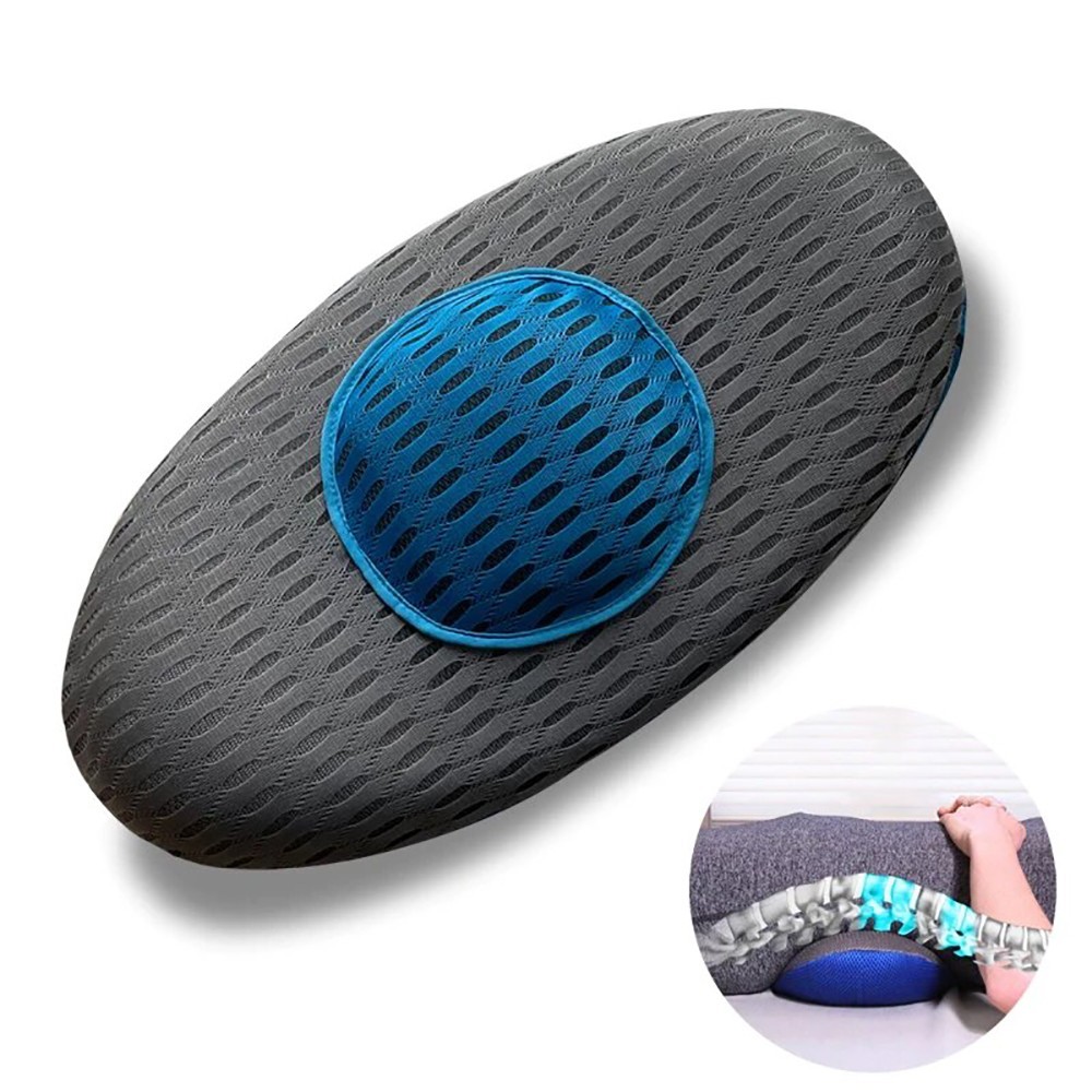 Almohada de apoyo lumbar con memoria ergonómica...