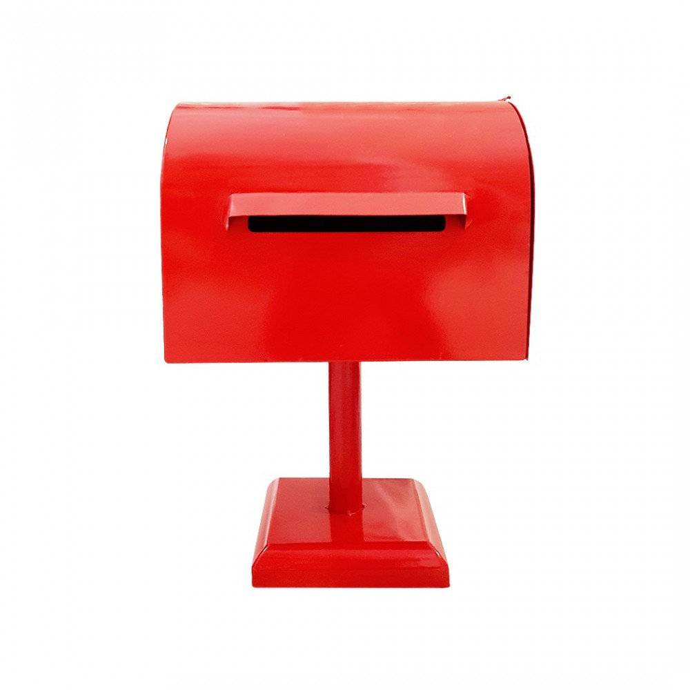 280036 Buzón de Papá Noel 42 cm color Rojo...