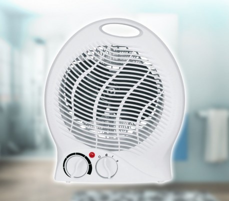 Estufa calentador 2000 watt ELETTRO GT termostato regulable con asa de transporte