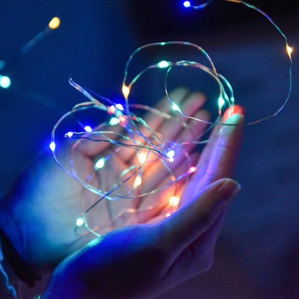 561042C Serie 50 LUCES NAVIDEÑAS de colores...