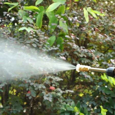 345217 Pistola inalámbrica de alta presión con maletín Depósito chorro ajustable