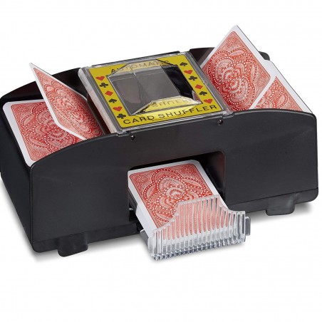 Barajador de cartas automático Poker Black Jack Baraja de 2 mazos de cartas