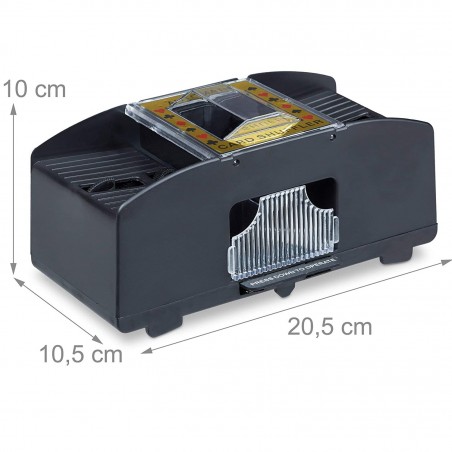 Barajador de cartas automático Poker Black Jack Baraja de 2 mazos de cartas