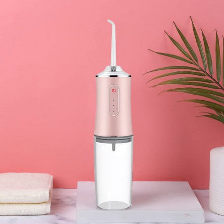 Irrigador dental eléctrico recargable con 3 modos de agua oral