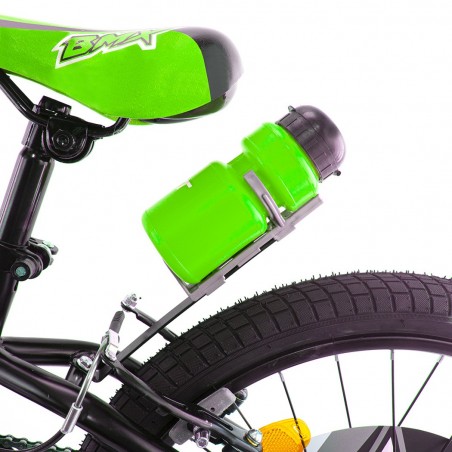 Bicicleta BMX BKT Diámetro 20" Cuadro de acero con timbre y botella de agua