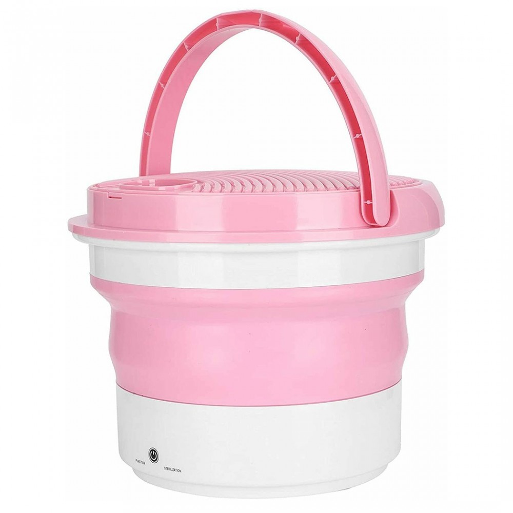 Mini lavadora portátil plegable para camping Esterilizador de ropa