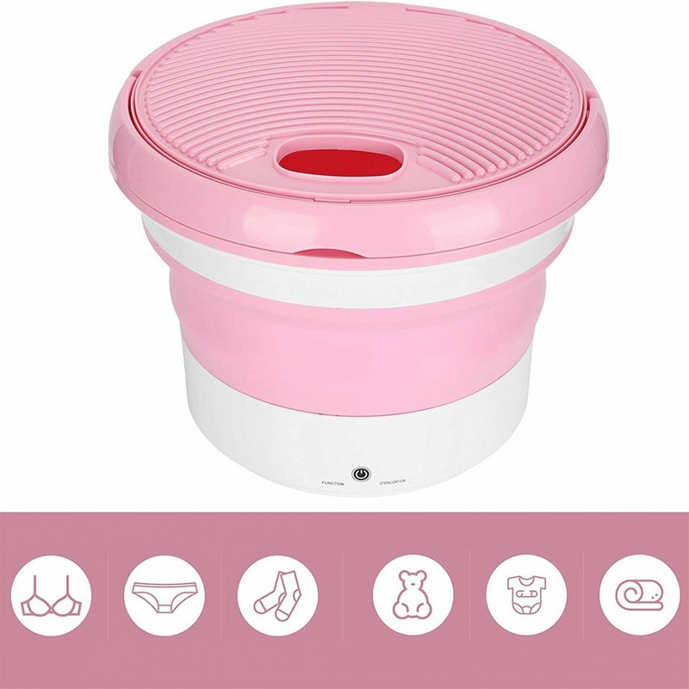 Mini lavadora portátil plegable para camping...