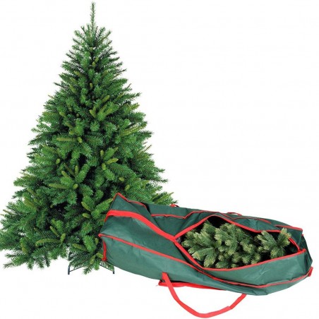 6145047 Bolsa para árboles de Navidad Funda de PVC para árboles de hasta 180 cm